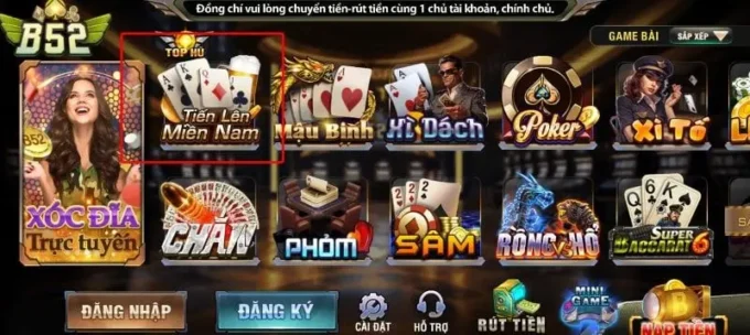 Tiến Lên Miền Nam B52 Club