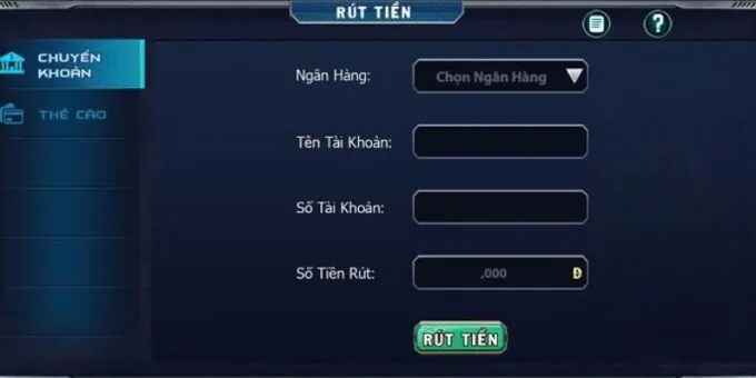 Rút Tiền B52